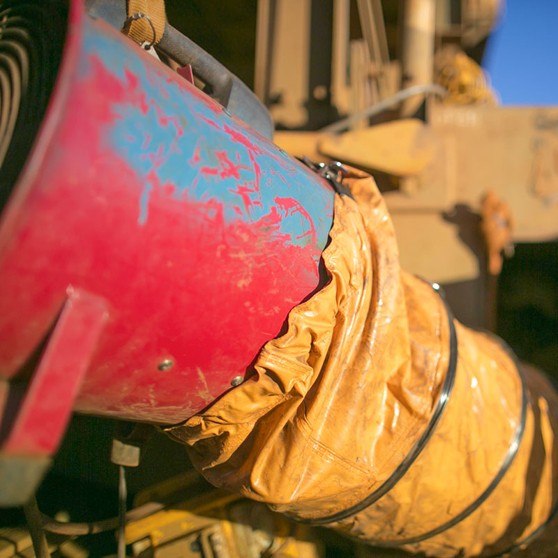 礦用通風管道用布